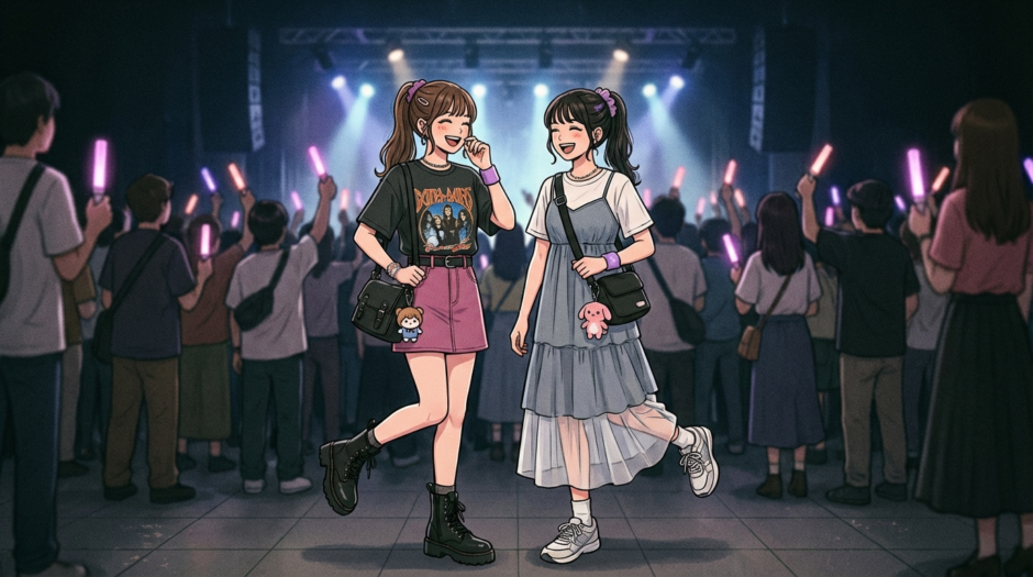 ライブの推し参戦服とは？おしゃれで浮かないコーデのポイントを徹底解説