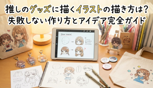 推しのグッズに描くイラストの描き方は？失敗しない作り方とアイデア完全ガイド