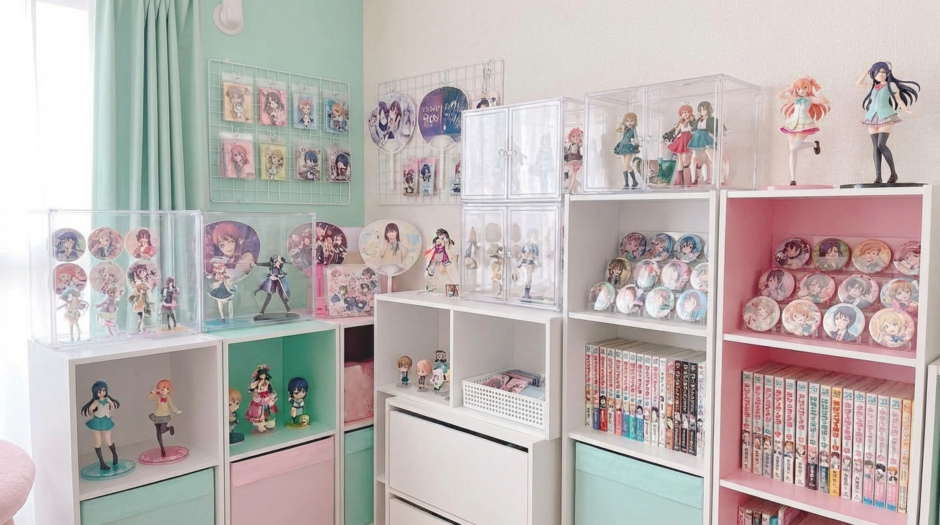 推しグッズを収納するニトリ活用術とは？オタ活部屋を整える実例アイデア集