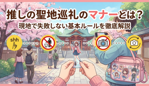 推しの聖地巡礼のマナーとは？現地で失敗しない基本ルールを徹底解説
