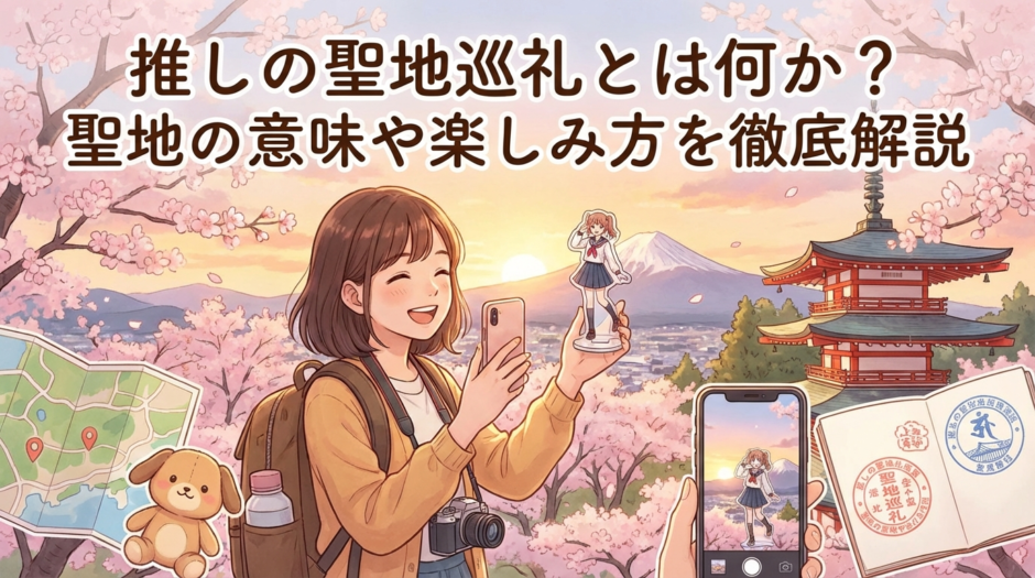 推しの聖地巡礼とは何か？聖地の意味や楽しみ方を徹底解説