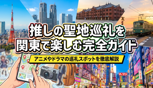 推しの聖地巡礼を関東で楽しむ完全ガイド｜アニメやドラマの巡礼スポットを徹底解説