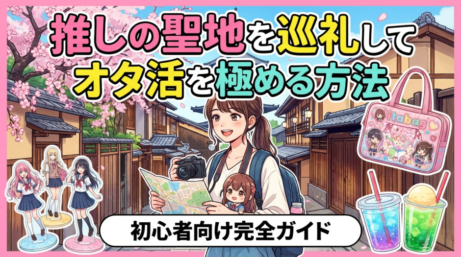 推しの聖地を巡礼してオタ活を極める方法｜初心者向け完全ガイド
