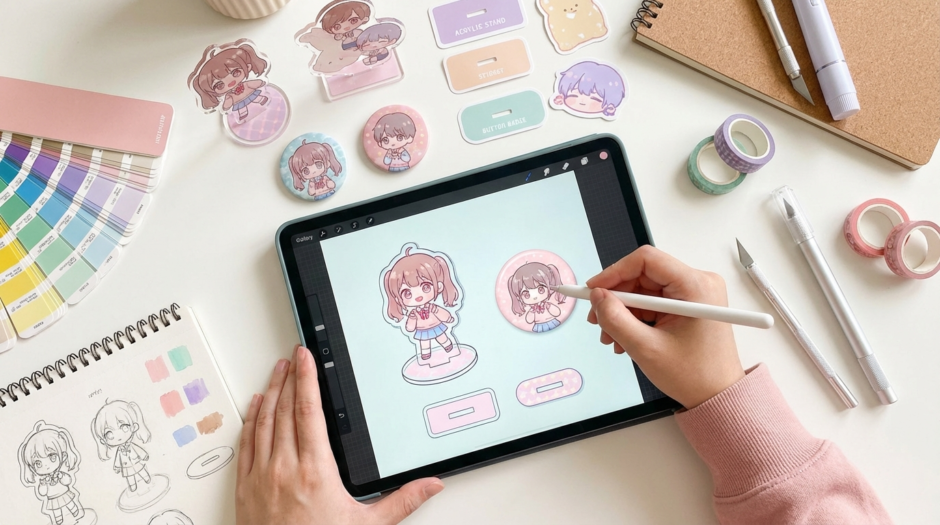 推しグッズのデザインを自作する方法は？初心者でもおしゃれに作るコツと注意点を徹底解説
