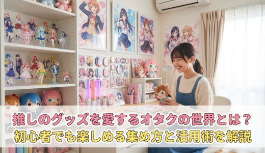 推しのグッズを愛するオタクの世界とは？初心者でも楽しめる集め方と活用術を解説
