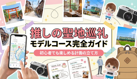 推しの聖地を巡礼するモデルコース完全ガイド｜初心者でも楽しめる計画の立て方