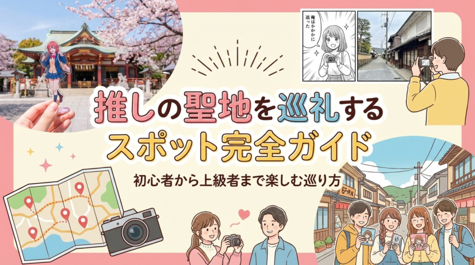 推しの聖地を巡礼するスポット完全ガイド｜初心者から上級者まで楽しむ巡り方