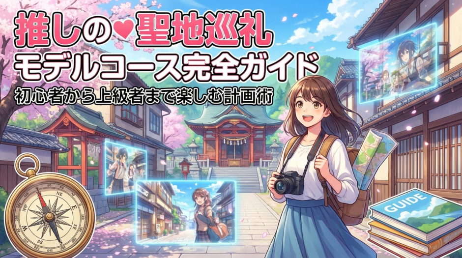 推しの聖地巡礼のモデルコース完全ガイド｜初心者から上級者まで楽しむ計画術