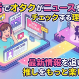 推し活でオタクがニュースをチェックする理由とは？最新情報を追いながら推しをもっと楽しむコツ