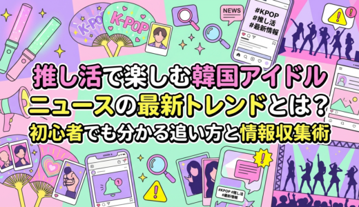 推し活で楽しむ韓国アイドルニュースの最新トレンドとは？初心者でも分かる追い方と情報収集術