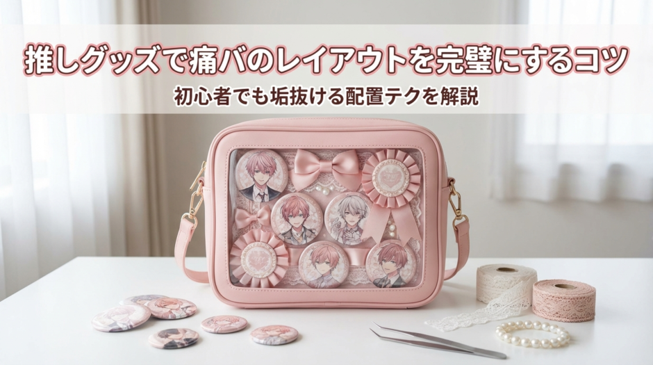 推しグッズで痛バのレイアウトを完璧にするコツ｜初心者でも垢抜ける配置テクを解説